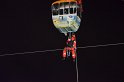 Einsatz BF Hoehenretter Koelner Seilbahn Hoehe Zoobruecke P2545